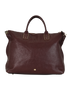 Alice Zipped Tote, &pound;250, Handbags, Burgundy, Leather, Back view